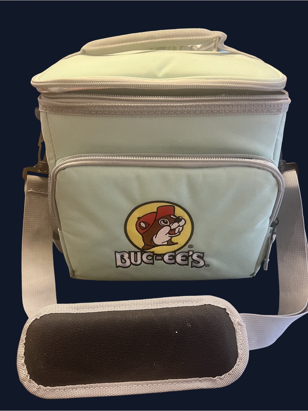 Buc-ee's Mint Green Insulated Lunch Bag
